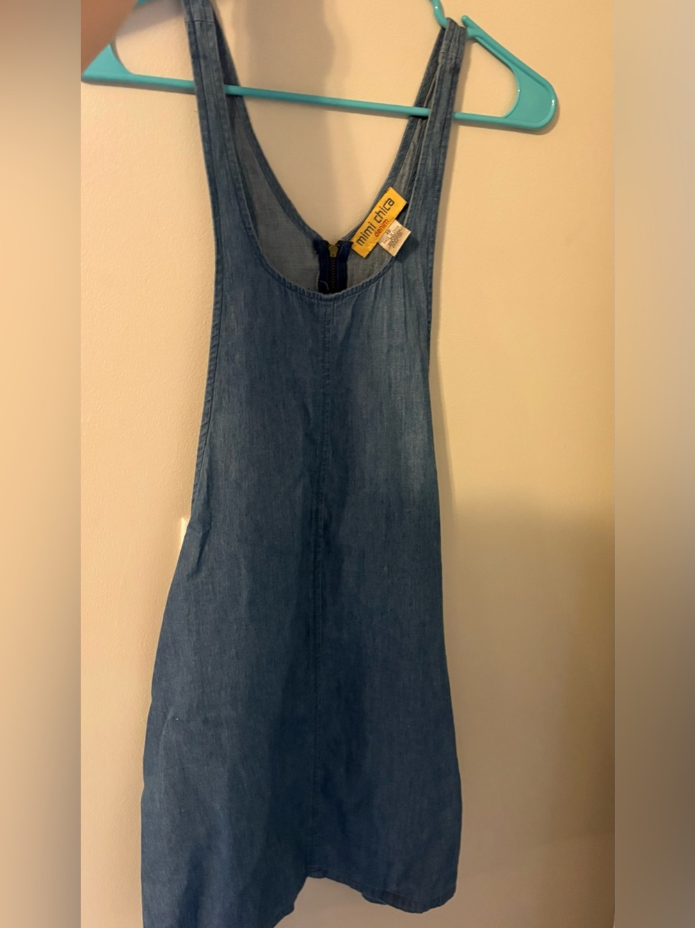 Indigo Denim Tank Dress
